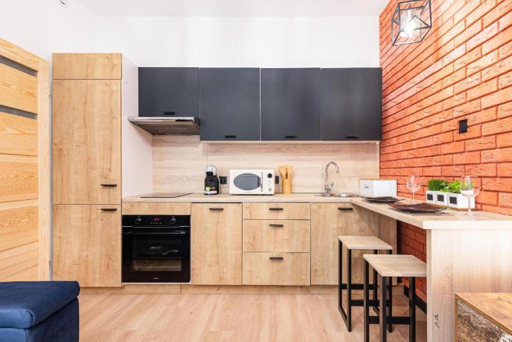 Bm Apartamenty Waly Chrobrego Radogoska Parking Free Szczecin Exterior foto